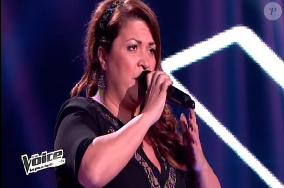 Justy dans The Voice 2 le samedi 2 février 2013 sur TF1
