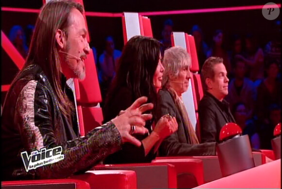 Justy dans The Voice 2 le samedi 2 février 2013 sur TF1