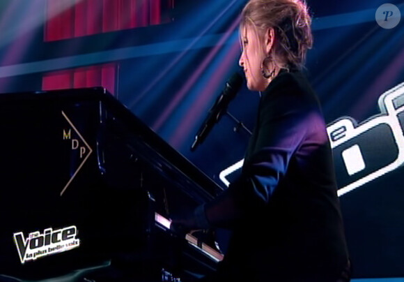 Marlène Schaff dans The Voice 2 le samedi 2 février 2013 sur TF1