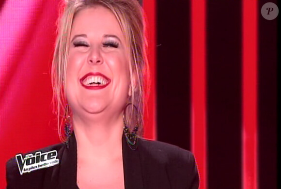 Marlène Schaff dans The Voice 2 le samedi 2 février 2013 sur TF1