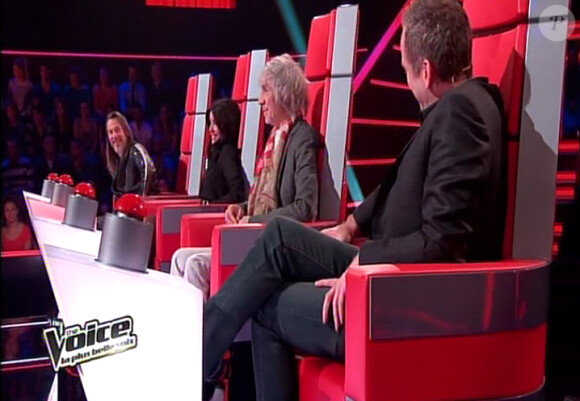 Marlène Schaff dans The Voice 2 le samedi 2 février 2013 sur TF1