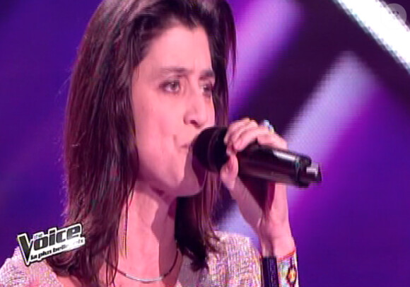 Claire L. des L5 dans The Voice 2 le samedi 2 février 2013 sur TF1