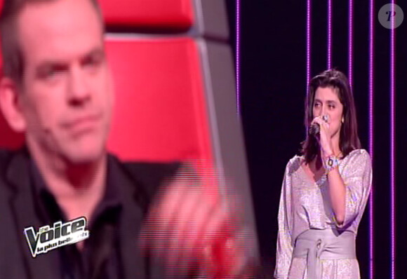 Claire L. des L5 dans The Voice 2 le samedi 2 février 2013 sur TF1