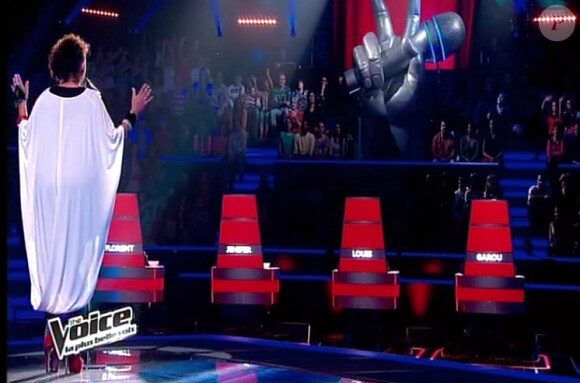 Sandy Coops dans The Voice 2 le samedi 2 février 2013 sur TF1