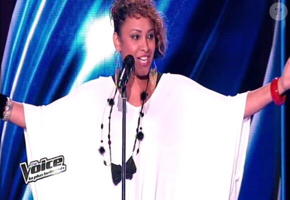 Sandy Coops dans The Voice 2 le samedi 2 février 2013 sur TF1