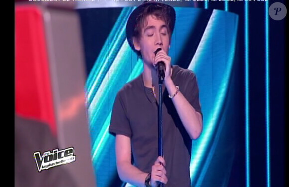 William dans The Voice 2, samedi 2 février 2013 sur TF1