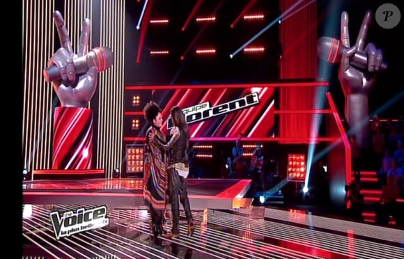 Nadja dans The Voice 2, samedi 2 février 2013 sur TF1