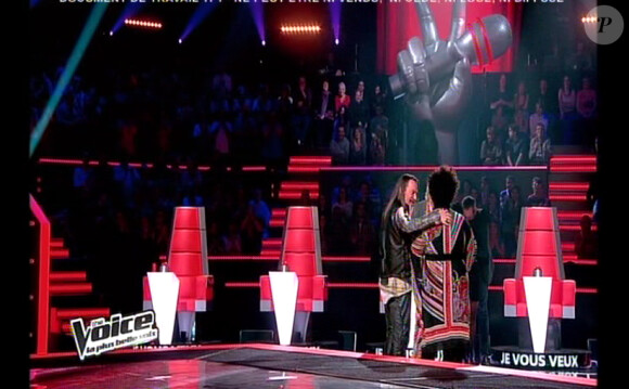 Nadja dans The Voice 2, samedi 2 février 2013 sur TF1