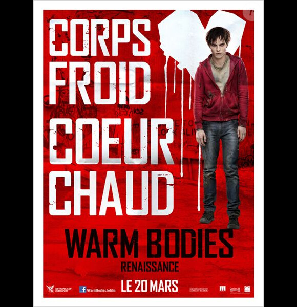 Affiche officielle du film Warm Bodies.