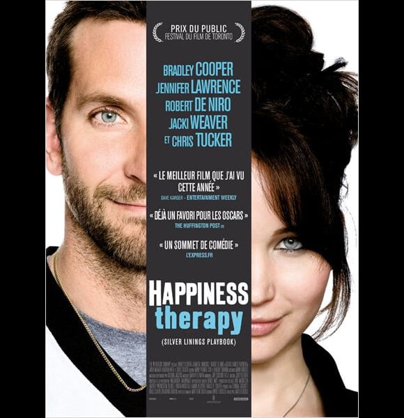 Affiche officielle du film Happiness Therapy.