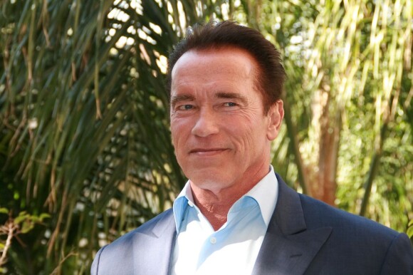 Arnold Schwarzenegger lors d'un photocall du film Le Dernier Rempart le 5 janvier 2013