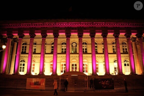 La 20e cérémonie des Trophées du Film Français se tient au Palais Brogniart à Paris, le 5 février 2013.