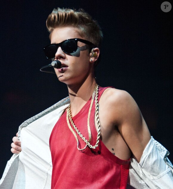 Justin Bieber à la soirée Q102's Jingle Ball 2012 à Philadelphie, le 5 décembre 2012.