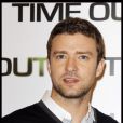  Justin Timberlake en promo pour Time Out, à Paris, le 4 novembre 2011. 
  