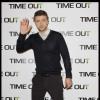 Justin Timberlake en promo pour Time Out, à Paris, le 4 novembre 2011.