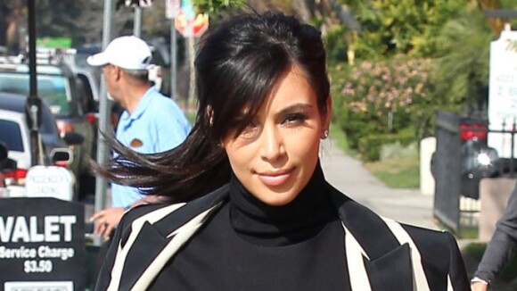 Kim Kardashian : Stressée par son divorce... et la santé de son bébé