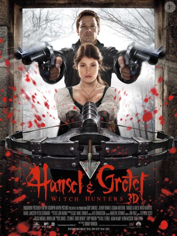 Affiche du film Hansel & Gretel - Witch Hunters