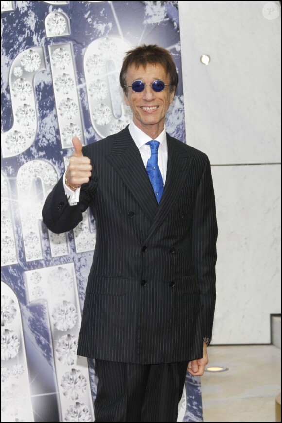 Robin Gibb à Monte Carlo, le 18 mai 2010.