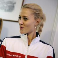 Kristina Mladenovic: Ambiance garantie grâce à la jeune pépite d'Amélie Mauresmo