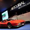 La Ferrari Testarossa d'Alain Delon vendue aux enchères à Paris le 8 fevrier 2013.