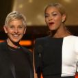 Ellen DeGeneres et Beyoncé ont eu le plaisir d'annoncer la prestation attendue de Justin Timberlake aux Grammy Awards, qui se sont déroulés le 10 février 2013.