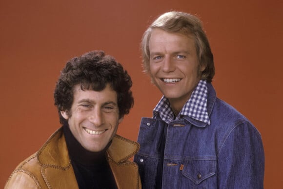 Paul Michael Glaser et David Soul, alias Starsky et Hutch, dans les années 70