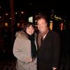 Myriam Boyer et Daniel Russo au concert de Serge Lama à l'Olympia à Paris le 11 février 2013. Le chanteur a fêté ses 70 ans sur scène.