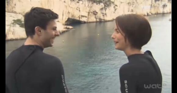 Jennifer Lauret dans son accident lors de Splash le grand plongeon