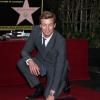 Simon Baker reçoit son étoile sur le célèbre Walk of fame à Hollywood, le 14 février 2013