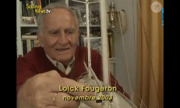 Loïck Fougeron se confie lors d'une "Série grands navigateurs"