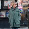 L'actrice Cameron Diaz se promène avec une amie dans les rues de New-York, le 15 février 2013.