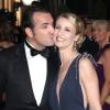 Jean Dujardin et Alexandra Lamy lors de la 84e cérémonie des Oscars, le 26 février 2012.