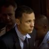 Oscar Pistorius dans la salle d'audience du tribunal de Pretoria en Afrique du sud le 15 février 2013.