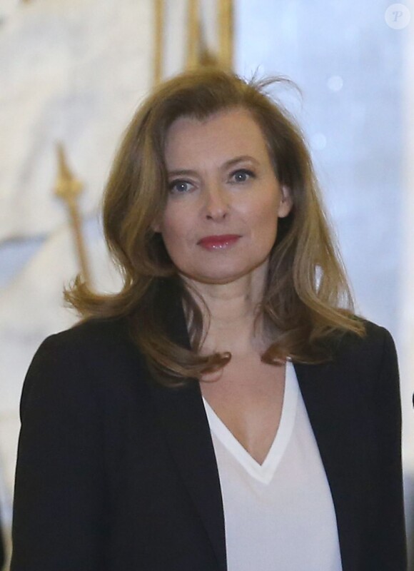 Valérie Trierweiler à Paris le 25 Janvier 2013.