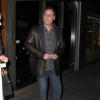Jean Reno a retrouvé le couple Hallyday pour le dîner, chez Madeo à West Hollywood, le 18 février 2013.