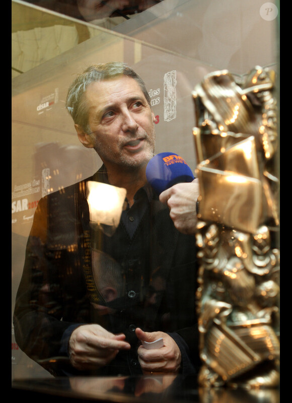 Antoine de Caunes le 25 janvier 2013 à Paris.