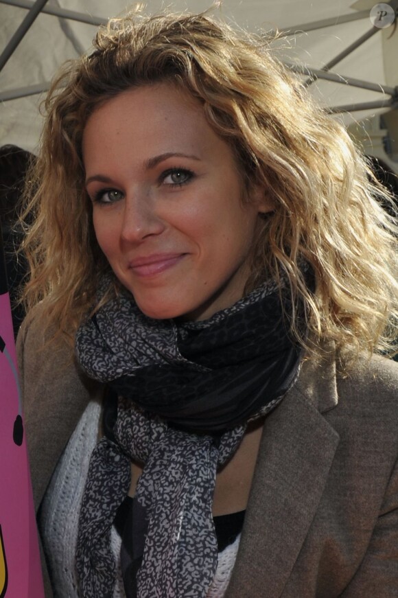 Lorie participe à la grande fête des Pièces Jaunes à Nice, le 9 février 2013.