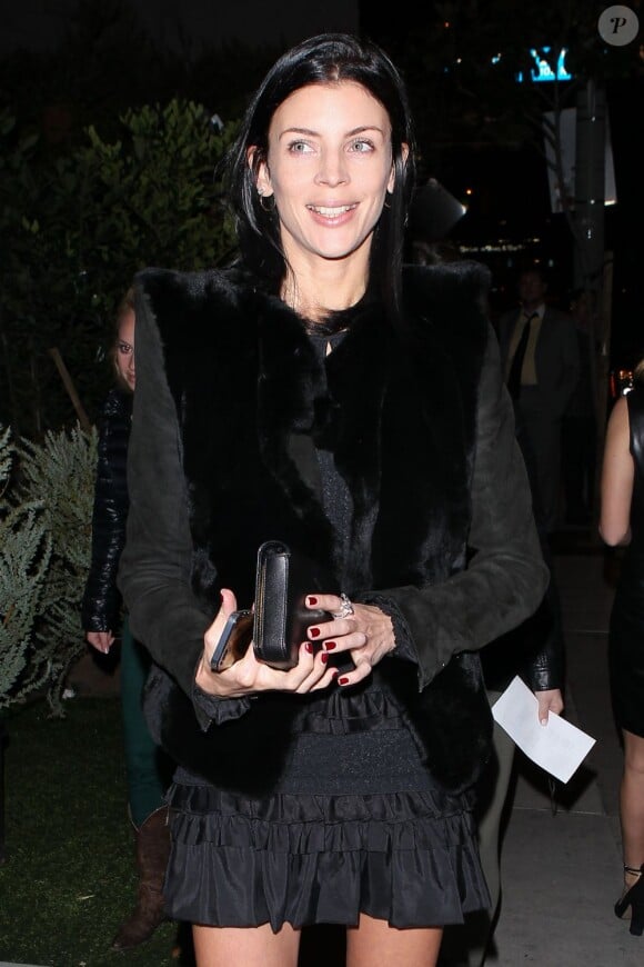 L'actrice et mannequin Liberty Ross lors de la soirée de vernissage de l'exposition éponyme de Mario Testino à la Prism Gallery. West Hollywood, le 23 février 2013.