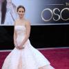Jennifer Lawrence à la 85e cérémonie des Oscars à Hollywood le 24 février 2013.