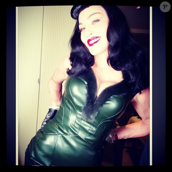 Madonna en Joseph Altuzarra sur Instagram, février 2013.