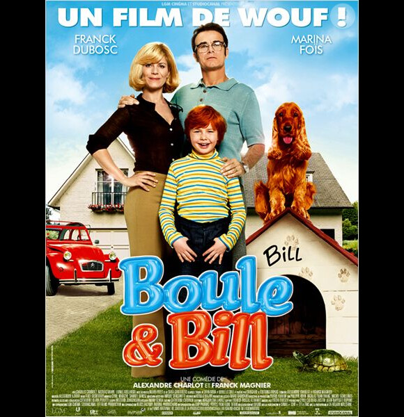 Affiche du film Boule & Bill. Sortie prévue le 27 février 2013.