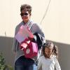 Halle Berry va chercher sa fille Nahla à l'école à Los Angeles, le 25 février 2013.