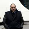 Derek Rose, accusé d'avoir tenté de faire du chantage à Tamara Ecclestone, le 25 février 2013 au moment d'arriver au tribunal de Southwark Crown à Londres