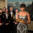 Michelle Obama depuis la Maison Blanche a remis l'Oscar du meilleur film à Argo