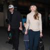 Kevin Costner de retour à Los Angeles avec sa famille, le 26 février 2013.