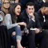 Katie Holmes au match des New York Knicks contre les Golden State Warriors au Madison Square Garden à New York, le 27 février 2013.