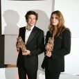 Guillaume Canet et Marina Hands lors des César 2007