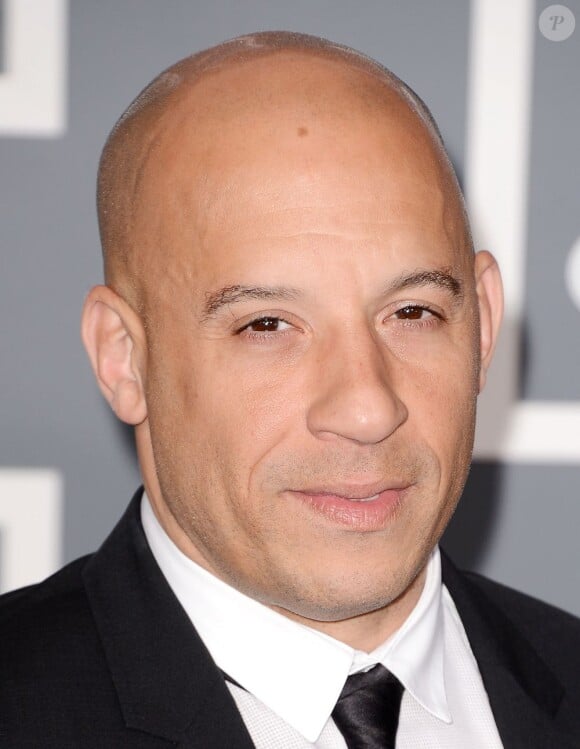 Vin Diesel le 11 février 2013 à Los Angeles. L'acteur aussi à un jumeau : Paul Vincent.