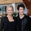 Virginie Efira et Pierre Niney pour le film "20 ans d'écart" au festival de l'Alpe d'Huez le 19 janvier 2013