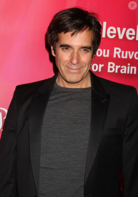 David Copperfield à Las Vegas, le 18 février 2012. 